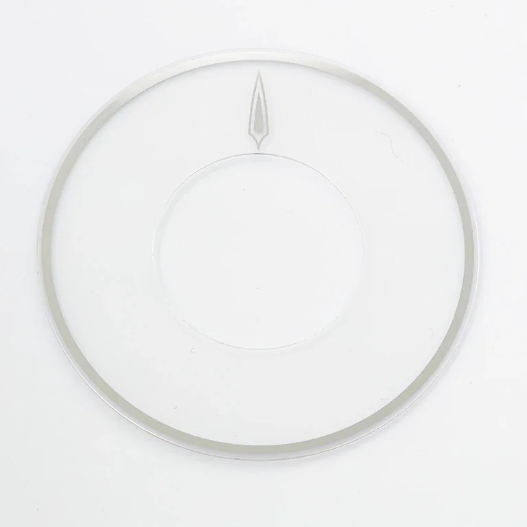 Bague transparente avec indicateur en flèche