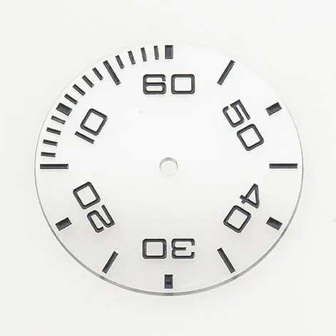 Compteur transparent aux chiffres gravés